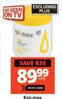 Checkers Epi-max offer