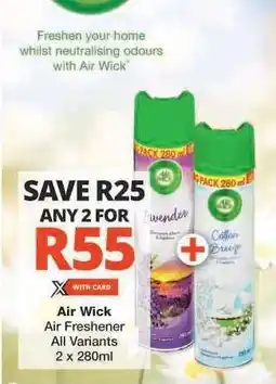 Checkers Air Wick Air Freshener offer