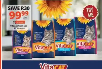 Checkers Vitacat Cat Food offer