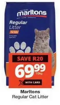 Checkers Marltons Regular Cat Litter offer