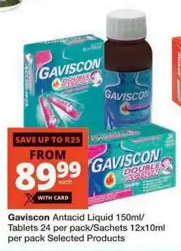 Checkers Gaviscon offer