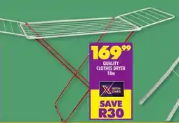 Shoprite Quality clothes dryer offer