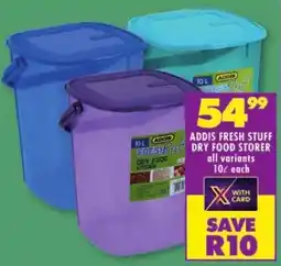 Shoprite Addis fresh stuff dry food storer offer