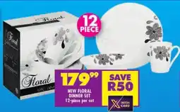 Shoprite New floral dinner set offer