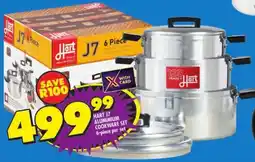 Shoprite Hart j7 aluminium cookware set offer