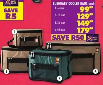 Shoprite Bushbaby cooler bags offer