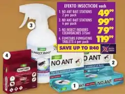 Shoprite Efekto insecticide offer