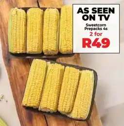 Food Lover's Market Sweetcorn Prepacks offer