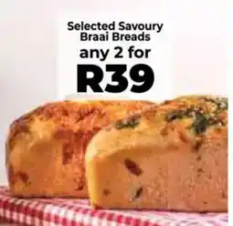 Food Lover's Market Selected Savoury Braai Breads offer