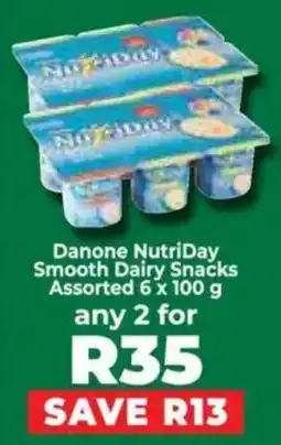 Food Lover's Market Danone NutriDay Smooth Dairy Snacks Assorted offer