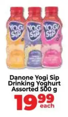 Food Lover's Market Danone Yogi Sip Drinking Yoghurt Assorted offer