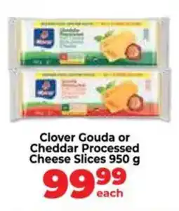 Food Lover's Market Clover Gouda or Cheddar Processed Cheese Slices offer