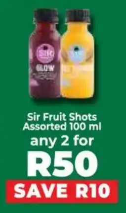 Food Lover's Market Sir Fruit Shots Assorted offer
