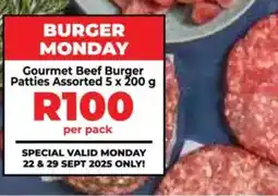 Food Lover's Market Gourmet Beef Burger Patties Assorted offer