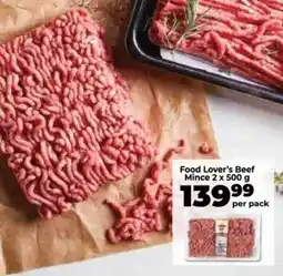 Food Lover's Market Food Lover's Beef Mince offer