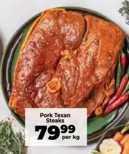 Food Lover's Market Pork Texan Steaks offer