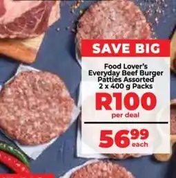 Food Lover's Market Food Lover's Everyday Beef Burger Patties Assorted offer