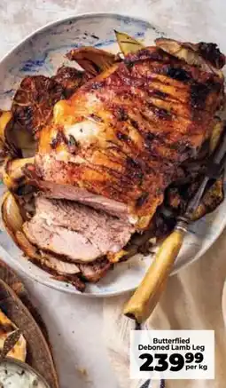 Food Lover's Market Butterflied Deboned Lamb Leg offer
