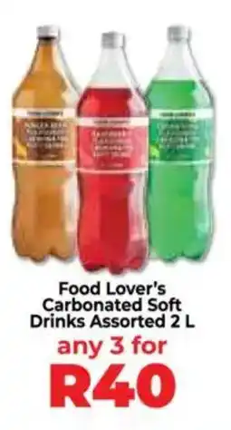 Food Lover's Market Food Lover's Carbonated Soft Drinks Assorted offer