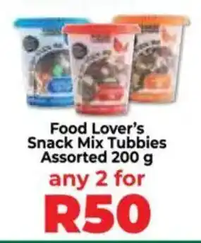 Food Lover's Market Food Lover's Snack Mix Tubbies Assorted offer