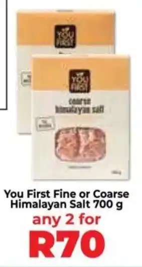 Food Lover's Market You First Fine or Coarse Himalayan Salt offer