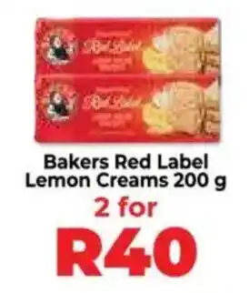 Food Lover's Market Bakers Red Label Lemon Creams offer