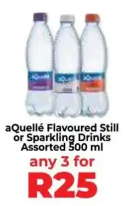 Food Lover's Market aQuellé Flavoured Still or Sparkling Drinks Assorted offer