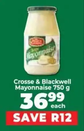Food Lover's Market Crosse & Blackwell Mayonnaise offer