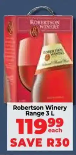 Food Lover's Market Robertson Winery Range offer
