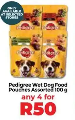 Food Lover's Market Pedigree Wet Dog Food Pouches Assorted offer