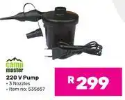 Game Campmaster 220V Pump offer