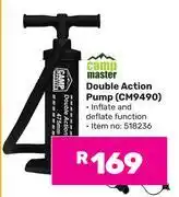 Game Campmaster Double Action Pump CM9490 offer