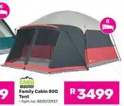 Game Campmaster Family Cabin 800 Tent offer