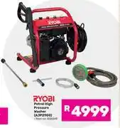 Game Ryobi Petrol High Pressure Washer AJP2900 offer