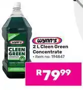 Game Wynn's Cleen Green Concentrate-2L offer