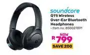 Game Soundcore Q11i Wireless Over Ear Bluetooth Headphones offer