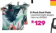 Game 2 Pack Seat Pads offer