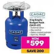 Game Cadac 3Kg Empty Budget Pack 5431-21 offer