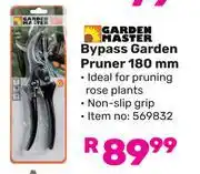 Game Garden Master Bypass Garden Pruner 180mm offer