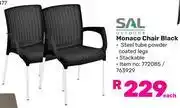 Game Sal Outdoor Monaco Chair Black-Each offer