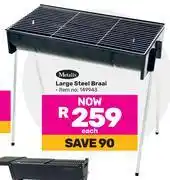 Game Metalix Large Steel Braai offer