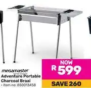 Game Megamaster Adventure Portable Charcoal Braai offer