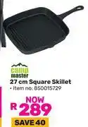 Game Campmaster 27cm Square Skillet offer