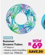 Game Intex Summer Dreams Tubes offer