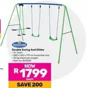 Game Bounceking Double Swing & Glider offer