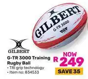 Game Gilbert G-TR 3000 Training Rugby Ball offer