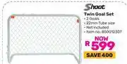 Game Shoot Twin Goal Set offer