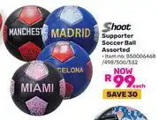 Game Shoot Supporter Soccer Ball Assorted-Each offer