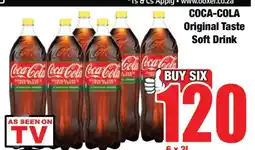 Boxer COCA-COLA Original Taste Soft Drink offer
