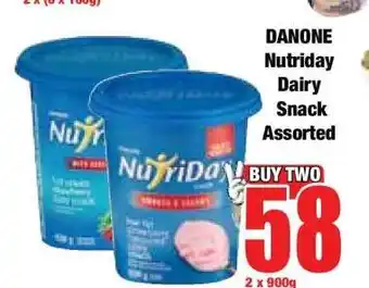 Boxer Danone NutriDay Dairy Snack Assorted offer